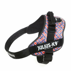 Julius-K9® IDC® Power koiran valjaat, Brittilippu alkaen 21.90€