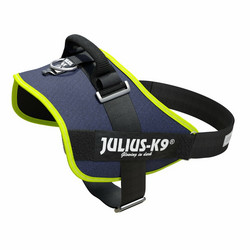 Julius-K9® IDC® Power koiran valjaat, Farkku+Neonreunat alkaen 21.90€