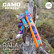 CAMO DOUBLE säädettävät taluttimet Classic, Rainbow ja Forest Lake