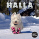 HALLA-Fleecetossut pinkki