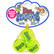 Air Kong Squeaker Tennis Ball