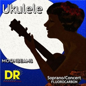DR Strings Moonbeams UFSC ukulele kielisetti