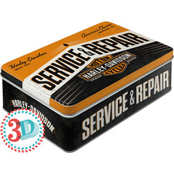 Tin Box, Harley-Davidson Service & Repair (new)