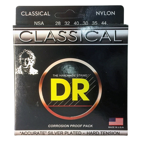 DR Strings Nylon Classical NSA (28-44)