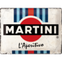 Seinäkyltti, Martini 30 x 40 cm (UUSI)