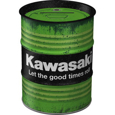 Säästölipas, tynnyri, Kawasaki - Let The Good Times Roll (UUSI)