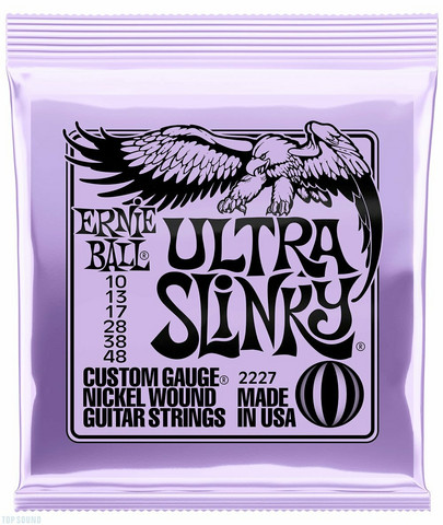 Ernie Ball EB-2227 Ultra Slinky Nickelwound 10-48