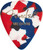 Fender Confetti 351 Pick Medium plektra (uusi)