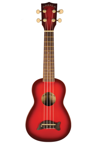 Kala Dolphin Bridge Redburst sopraanoukulele (uusi)