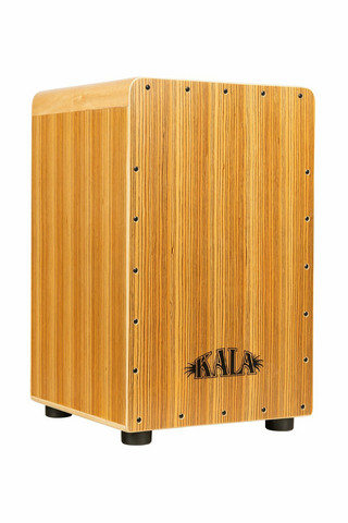 KALA Zebrawood Cajon-perkussio + gig bag (uusi)