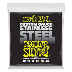 Ernie Ball 2246 Stainless Steel Regular Slinky 10-46 (uusi)