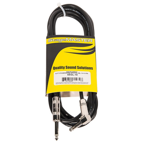 ProCo StageMaster SEGL-10 instrumenttijohto kulmaplugilla 3m (uusi)