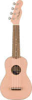 Fender Venice Shell Pink sopraanoukulele (uusi)