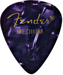 Fender 351 Shape Picks Medium Purple Moto 12 kpl plektrasetti (uusi)