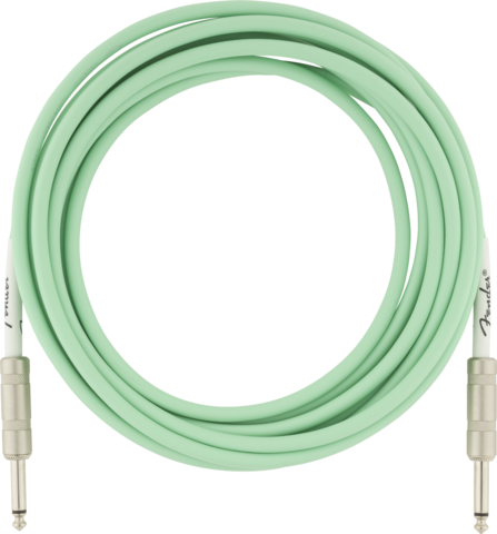 FENDER 15′ ORIGINAL SERIES INSTRUMENT CABLE Surf Green (new)