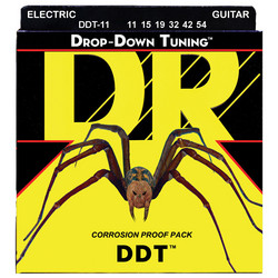 DR Strings Drop-Down Tuning DDT-11 11-54 sähkökitaran kielet (uusi)