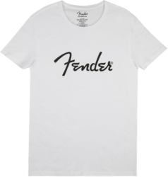 Fender® Spaghetti Logo T-Shirt White (new)