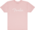 Fender® Spaghetti logo t-paita Shell Pink M-koko (uusi)