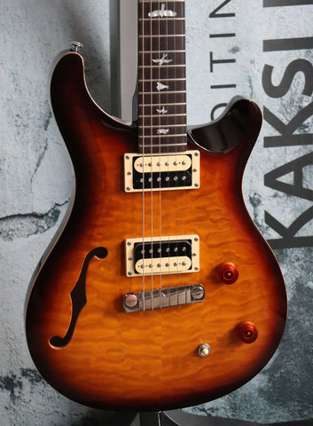 PRS SE Custom 22 Semi-hollow 2017 + gig bag (käytetty)