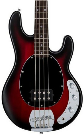 Sterling By Music Man SUB RAY4-RRBS-R1 Ruby Redburst (new)