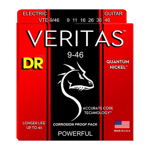 DR Strings Veritas VTE-9/46 (9-46) sähkökitaran kielisetti (uusi)