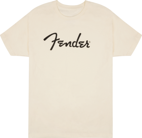 Fender® Spaghetti Logo T-Shirt Olympic White Size L (new)