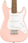 Squier Mini Stratocaster Shell Pink sähkökitara (uusi)