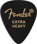 Fender 351 Black Extra Heavy 12 kpl plektrasetti (uusi)
