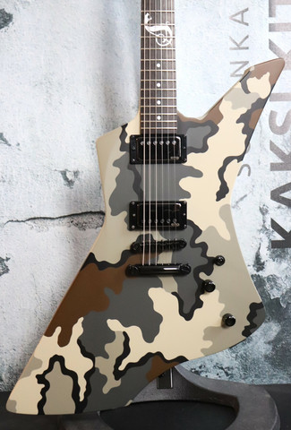 ESP LTD Snakebyte Kuiu Camo Satin 2021 sähkökitara (käytetty)