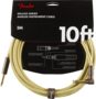 Fender Deluxe Tweed 10ft Straight/Angle instrumenttijohto 3 m (uusi)