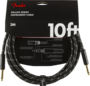 Fender Deluxe Black Tweed 10 ft instrumenttijohto 3 m (uusi)