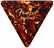 Fender Plektra Triangle Picks Celluloid Med