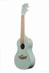 KALA MAKALA Shark Fin Grey konserttiukulele (uusi)