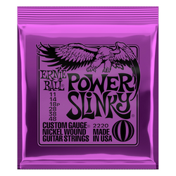 Ernie Ball 2220 Power Slinky Nickel 11-48 sähkökitaran kielet (uusi)
