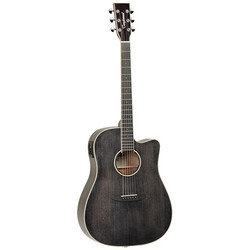 Tanglewood TW5 Black Shadow Electric-Acoustic Guitar (new)