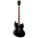 ESP LTD Viper-201B Black Baritone Electric Guitar (new)
