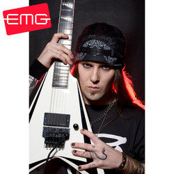 EMG F-ALX Signature Halo of Blood Black kitaramikrofonisetti (uusi)