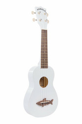 Kala Makala Shark Great White valkoinen sopraanoukulele (uusi)