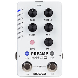Mooer Preamp Model X2 etuastepedaali (uusi)