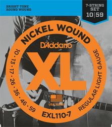 D'Addario XL sähkökitaran kielet EXL110 10-46 (uusi)
