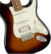 Fender Player Strat HSS Pau Ferro Fingerboard, 3-Color Sunburst (uusi)