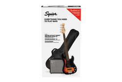 Squier Affinity Precision Bass PJ Pack in 3-Color Sunburst (new)