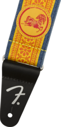 Fender George Harrison Dark Horse Floral kitarahihna (uusi)