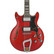 Hagstrom Alvar Wild Cherry Transparent semi-hollowbody kitara (uusi)