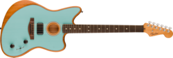 Fender Acoustasonic® Player Jazzmaster® Ice Blue + gig bag (new)