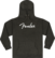 Fender® Spaghetti Logo Hoodie, Gray Heather