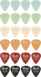 Fender Dura-Tone 351 Picks 24 Mix (new)