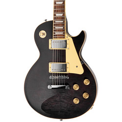 ESP GrassRoots G-LP-60S See Thru Black sähkökitara + gig bag (uusi)