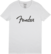 Fender® Spaghetti Logo T-Shirt White M (new)