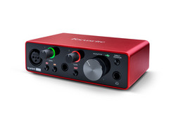 Focusrite Scarlett Solo 3rd Gen USB-äänikortti kotistudioon (uusi)